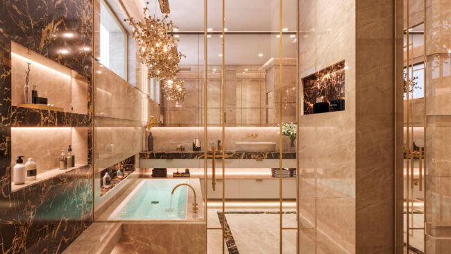 Nad al Sheba / Luxury Contemporary Style Bathroom