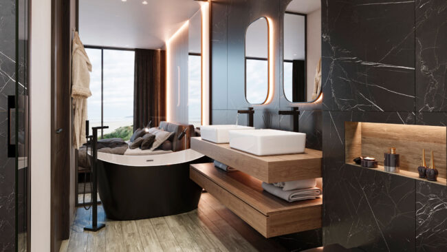 Sharjah Waterfront Villa / Modern Nok Home Bathroom Proposal