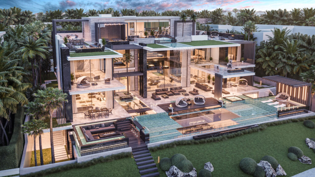 b8 architecture modern luxury villa dubai marbella madrid emirates hills index 1