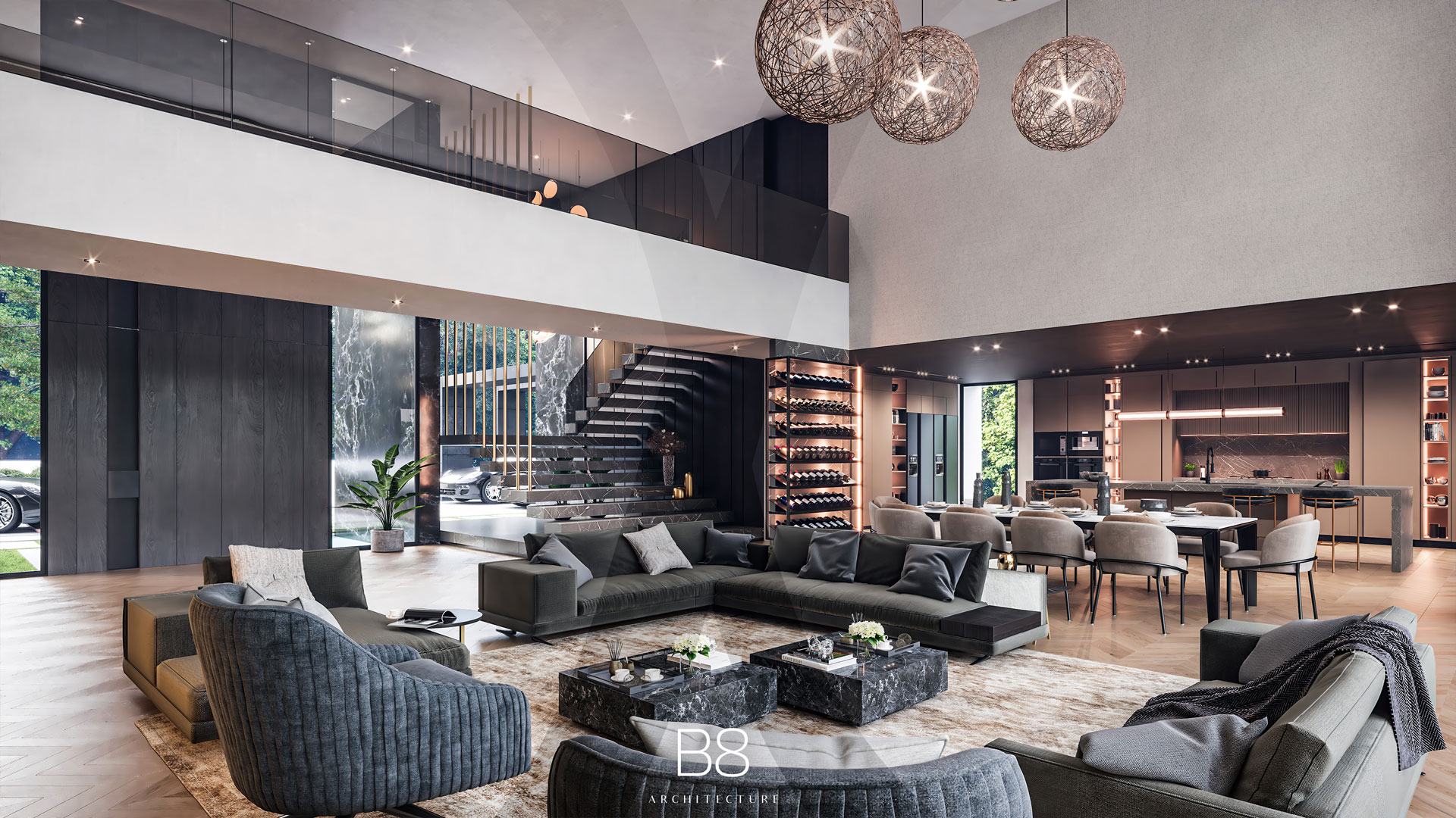 Modern Villa / Interior on Behance
