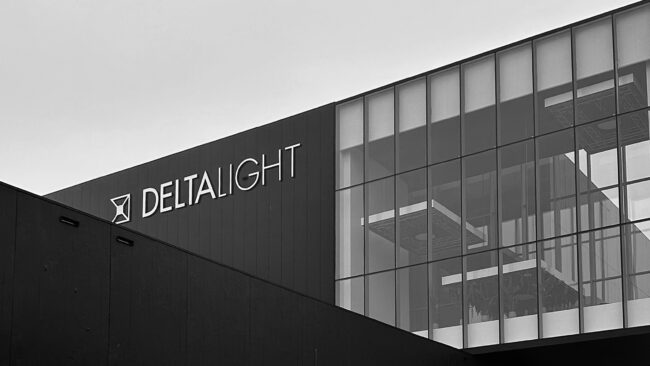 Our CEO visits Delta Light in Belgium