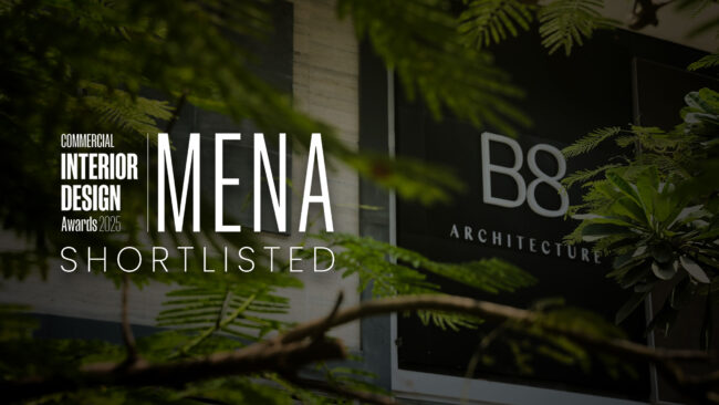 B8 Architecture Shortlisted in 5 Categories at the 2025 CID MENA Awards