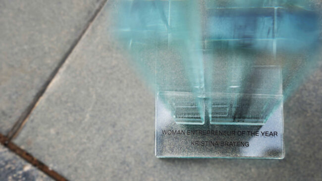 Kristina O. Bråteng Named Entrepreneur of the Year