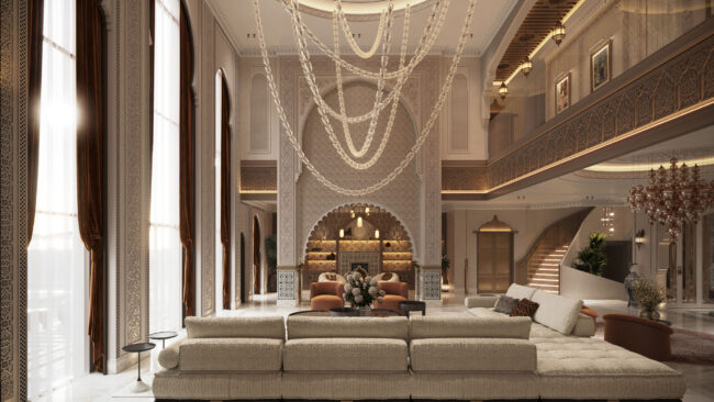 Moroccan Villa (Interior Design)